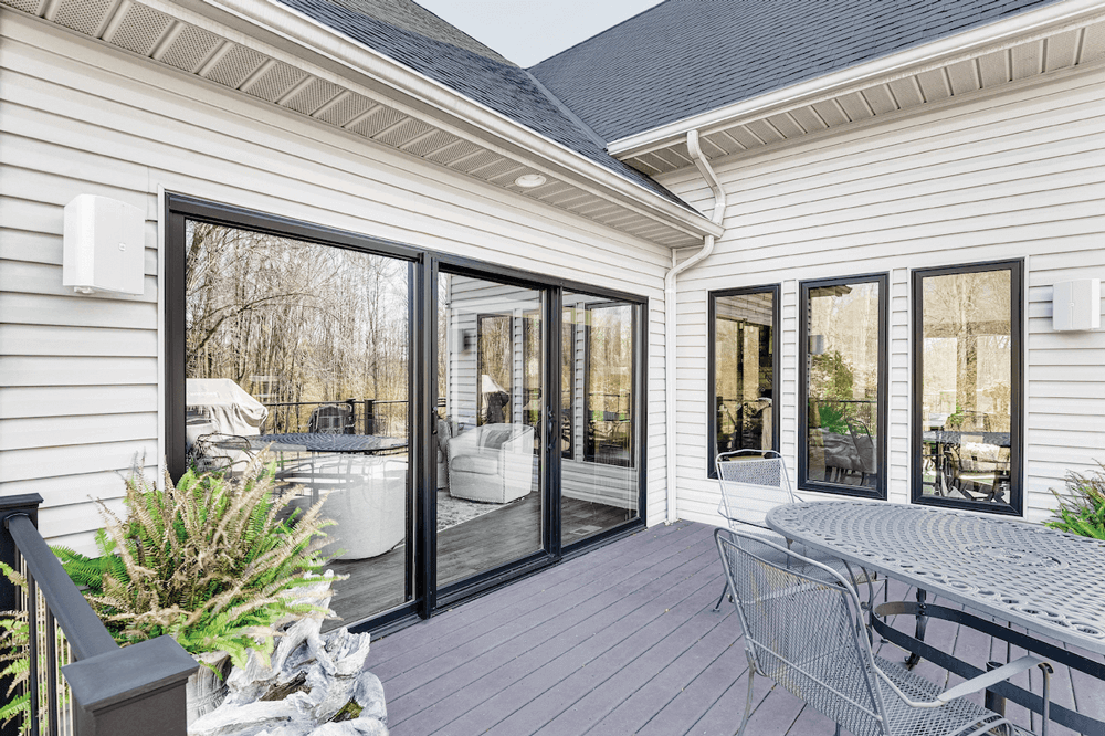 sliding patio doors for easy access outside