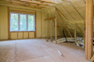 attic insulation installation in hatboro